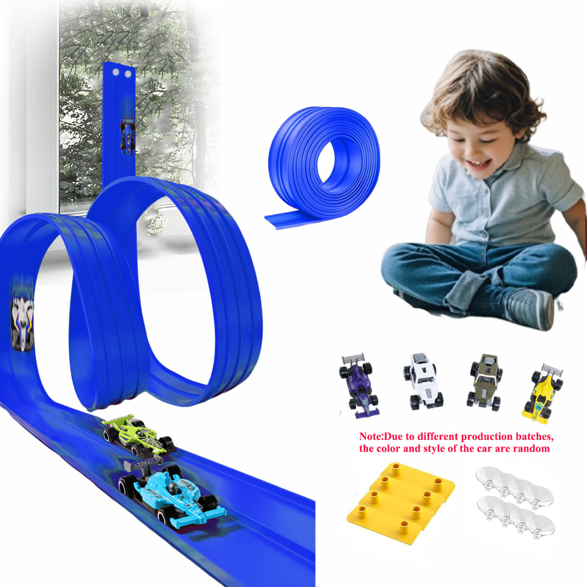 Kids Educational Game - 네트 백 13Ft/16.3Ft 유연한 트랙 장난감