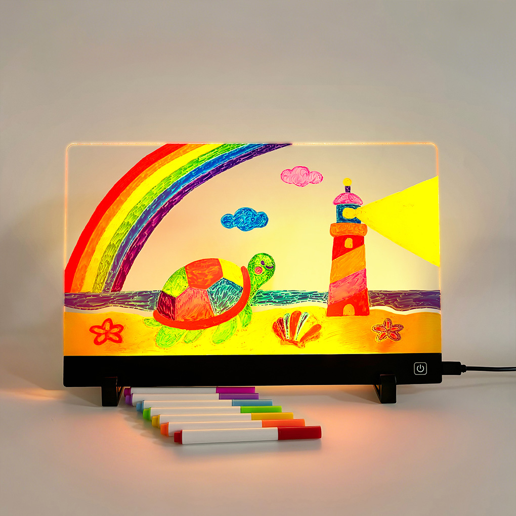 어린이용 재사용 가능한 LCD 태블릿 지우개가 있는 빛 - Kids Education Fun 리뷰 및 가격