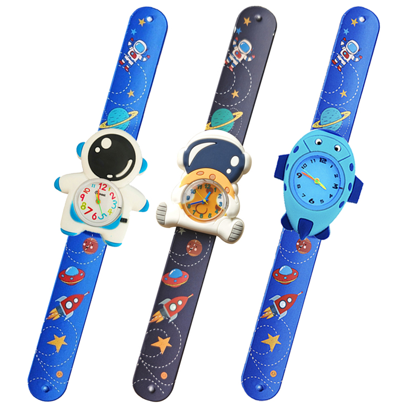 만화 우주비행사 어린이 슬랩 시계 교육용 아동 시간 학 - Kids Educational Watch 리뷰 및 가격