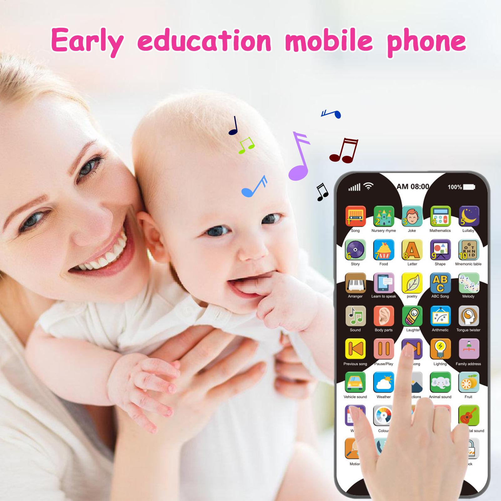 어린이 장난감 스마트 폰 조기 휴대 전화 라이트 터치  - Kids Education Content 리뷰 및 가격