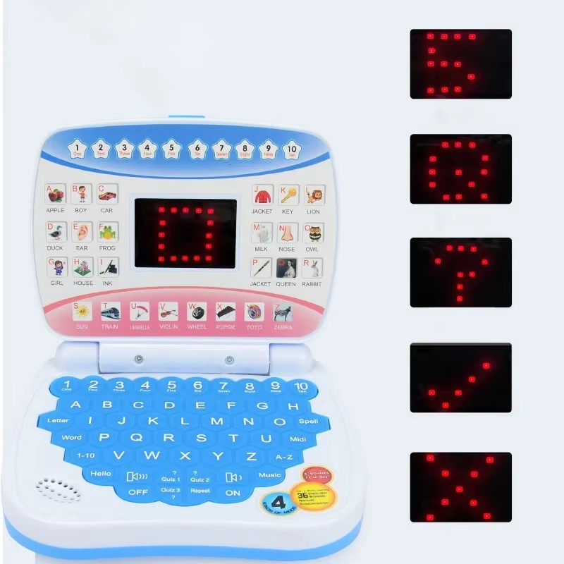 학습용 기계 노트북 컴퓨터 어린이 전자 유아 교육 언어 - Kids Educational Computer 리뷰 및 가격