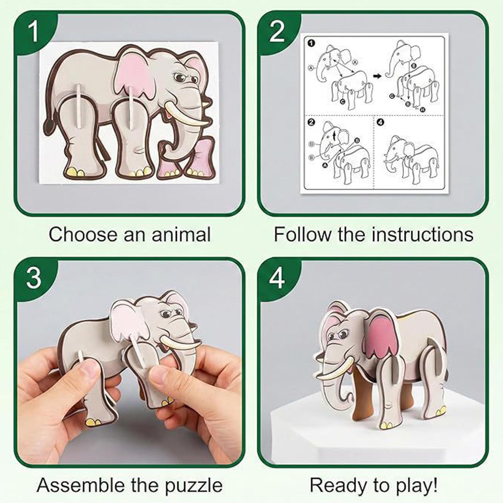 어린이를 위한 3D 만화 퍼즐 7가지 패턴 3D 재미있 - Kids Education Fun 리뷰 및 가격