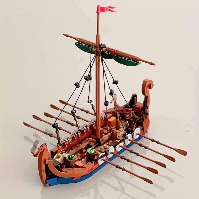 MOC 중세 바이킹 선박 463 PCS 해양 모험 탐색 - Kids Education Allowance 리뷰 및 가격