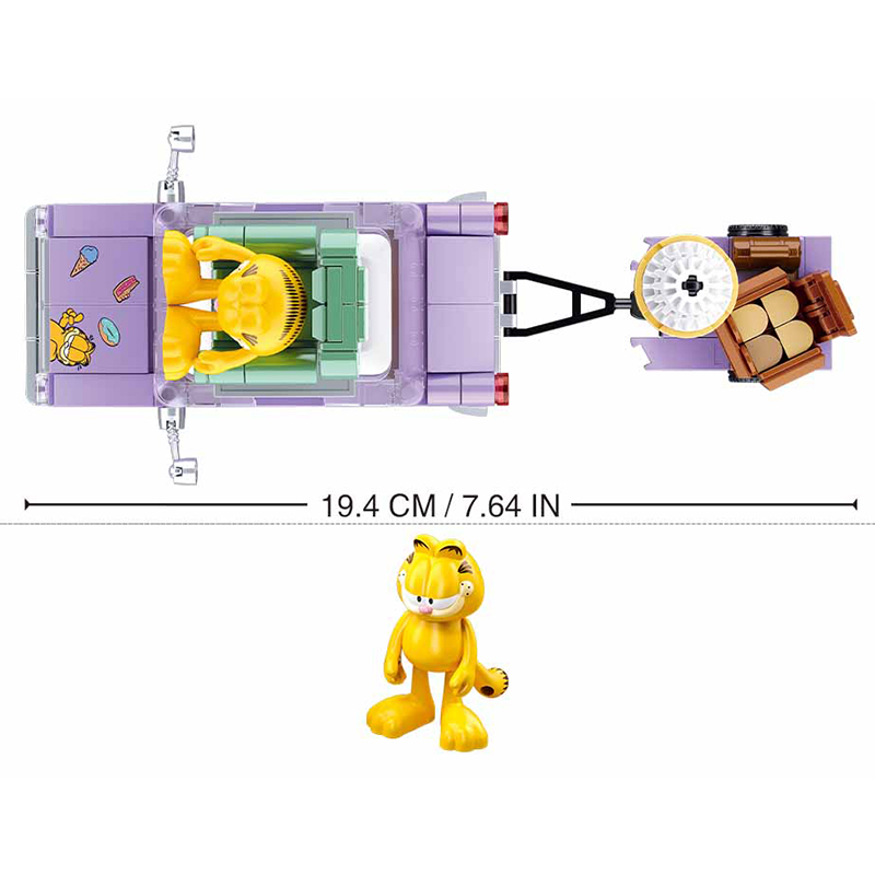 2024 SLUBAN 가필드 쇼 빌딩 블록 모델 클래식 - Kids Education Tv Shows 리뷰 및 가격