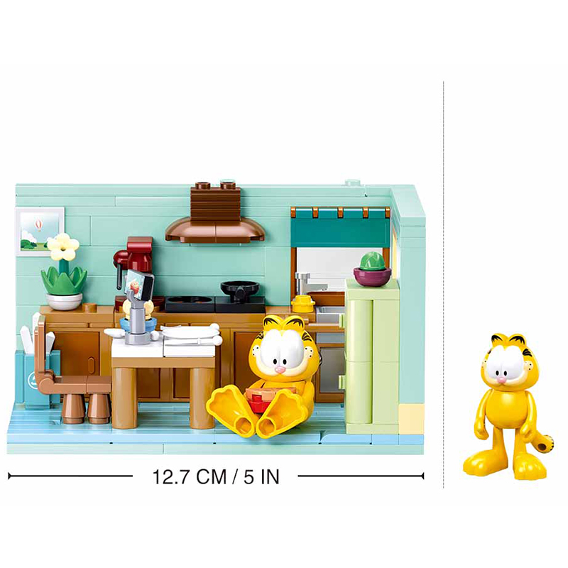 2024 SLUBAN 가필드 쇼 빌딩 블록 모델 클래식 - Kids Education Tv Shows 리뷰 및 가격
